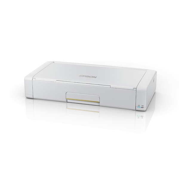 EPSON A4モバイルインクジェットプリンター/バッテリー内蔵/Wi-Fi 5GHz対応/ホワイトモデル PX-S06W