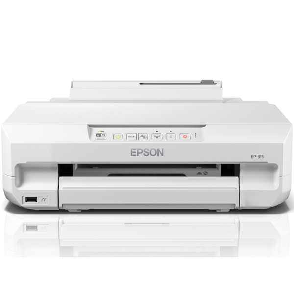EPSON A4カラーインクジェットプリンター/単機能/有線・無線LAN/Wi-Fi Direct/6色染料/Epson Smart Panel対応 EP-315