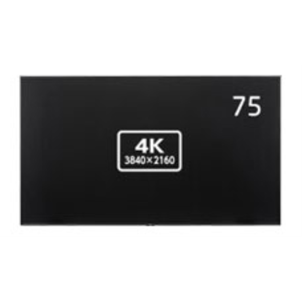 【別途送料有り】 NEC 【法人限定】75型パブリック液晶ディスプレイ/3840×2160/DisplayPort、HDMI、RS-232C、BK LCD-M751