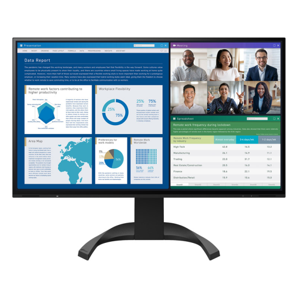 EIZO 液晶ディスプレイ 27型/3840×2160/USB Type-C、DisplayPort、HDMI×2/ブラック/スピーカー：あり EV2740X-BK