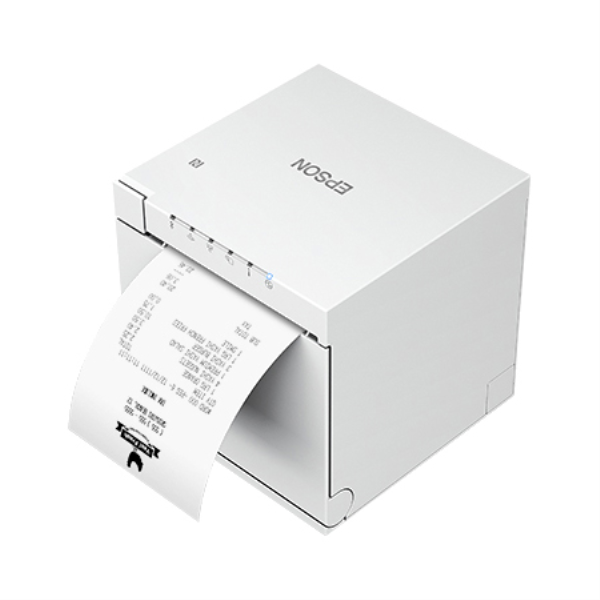 EPSON レシートプリンター/スタンダードモデル/TM-m30III-H/80mm・58mm/USB・有線・無線LAN・Bluetooth/ホワイト TM303H621W