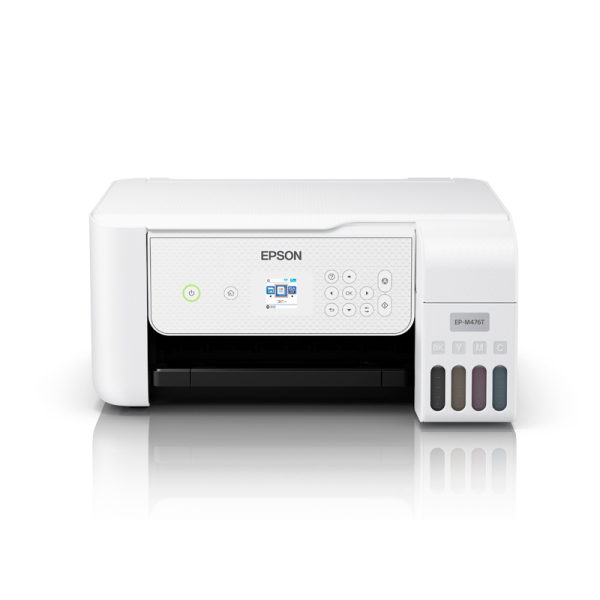 EPSON A4カラーインクジェット複合機/エコタンク搭載モデル/4色/無線LAN/スマホ対応/1.44型液晶 EP-M476T