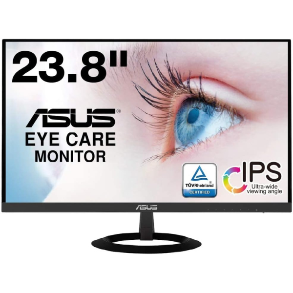 ASUS TeK ワイド液晶ディスプレイ 23.8型/1920×1080/HDMI、アナログRGB/BK/スピーカー/HDMIケーブル/3年保証 VZ249HR-P