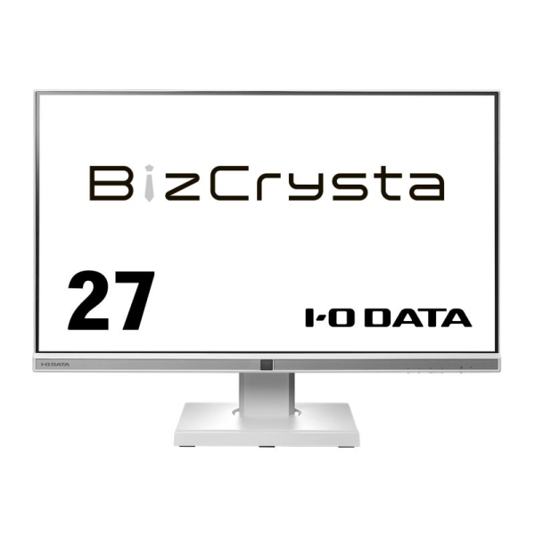 I-O DATA ワイド液晶ディスプレイ 27型/2560×1440/HDMI、DP、USB Type-C/WH/スピーカー/5年保証 LCD-BCQ271DW-F