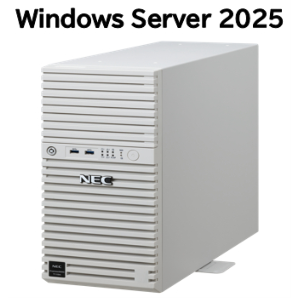 NEC Express5800/D/T110m Xeon 6315P 4C/16GB/SATA 2TB*2 RAID1/W2025/タワー 3年保証 NP8100-3026YP6Y