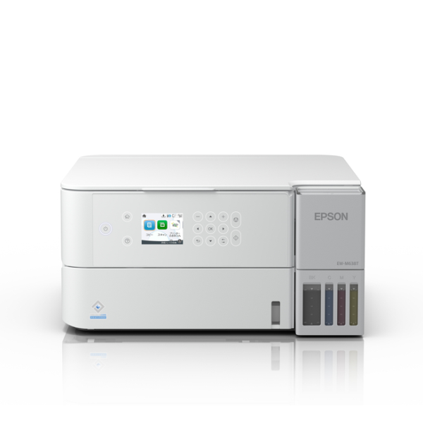 EPSON A4カラーインクジェット複合機/エコタンク搭載モデル/4色/無線・有線LAN/2.4型液晶 EW-M638T