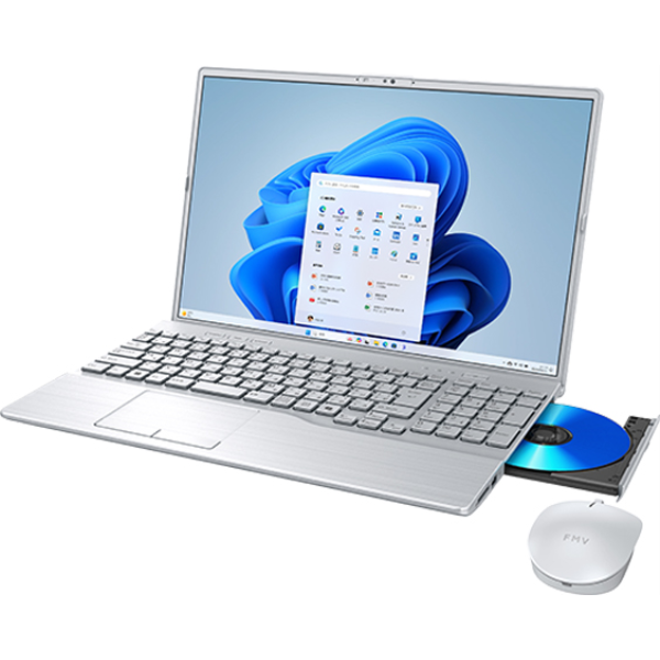 FUJITSU FMV A77-K3 SV(Ryzen7 7735U/16GB/SSD・512GB/Blu-ray/Win11H64/Mic 365 P(Office H&B2024)/16型) FM