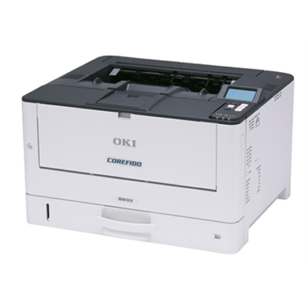 【別途送料有り】 OKI 【法人限定】【7年無償保証 メンテナンス品無償提供】A3モノクロLEDプリンター B833dn 高速印刷COREFIDO EX B833DN