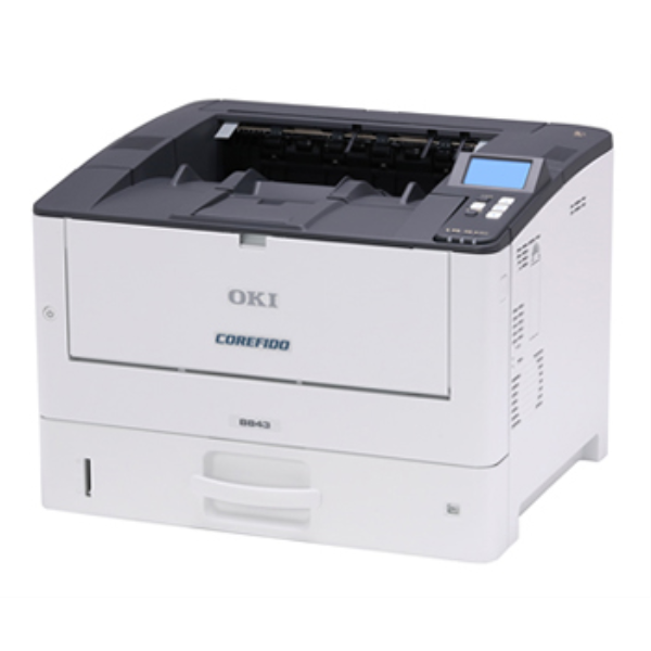 【別途送料有り】 OKI 【法人限定】【7年無償保証 メンテナンス品無償提供】A3モノクロLEDプリンター B843dn 高速印刷COREFIDO EX B843DN
