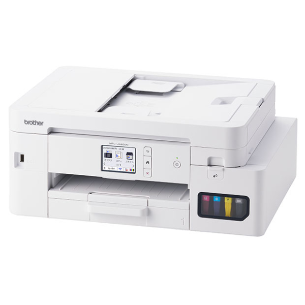 brother A4大容量インクジェット複合機（FAX/コピー/プリント/スキャン/自動両面印刷/Wi-Fi/簡単設定） MFC-J4450N