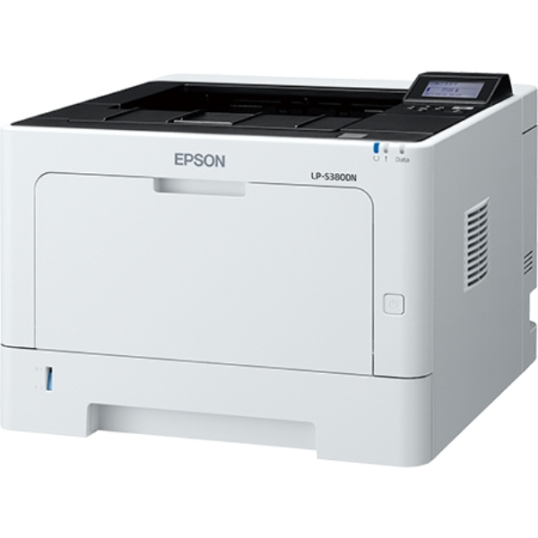 EPSON A4モノクロページプリンター/40PPM/LCDパネル搭載/耐久性30万ページ LP-S380DN: