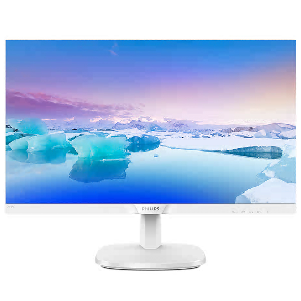 PHILIPS(ディスプレイ) 液晶ディスプレイ23.8型/1920×1080/HDMI、D-Sub、DisplayPort/ホワイト/スピーカー/5年保証 243V7QJAW/11: