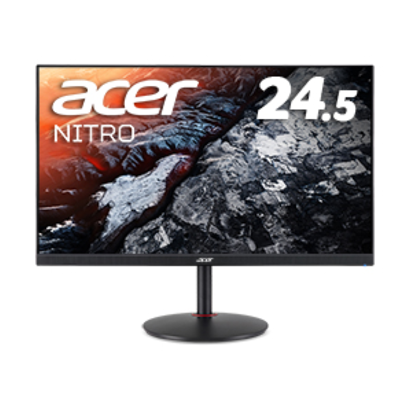 Acer Nitro 24.5型ワイド液晶ディスプレイ XV252QFbmiiprx （フルHD：1920×1080 (16:9)/DisplayPort、HDMI/ブラ XV252QFbmiiprx: