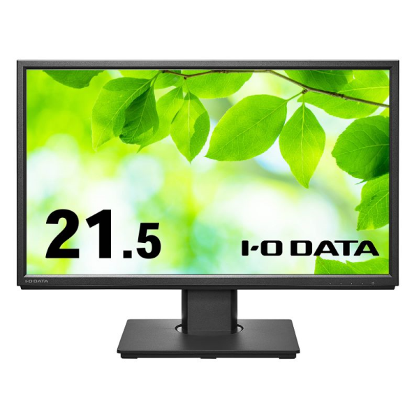 I-O DATA 液晶ディスプレイ 21.5型/1920×1080/アナログRGB、HDMI、DisplayPort/ブラック/スピーカーあり/5年保証 LCD-DF221EDB-F: