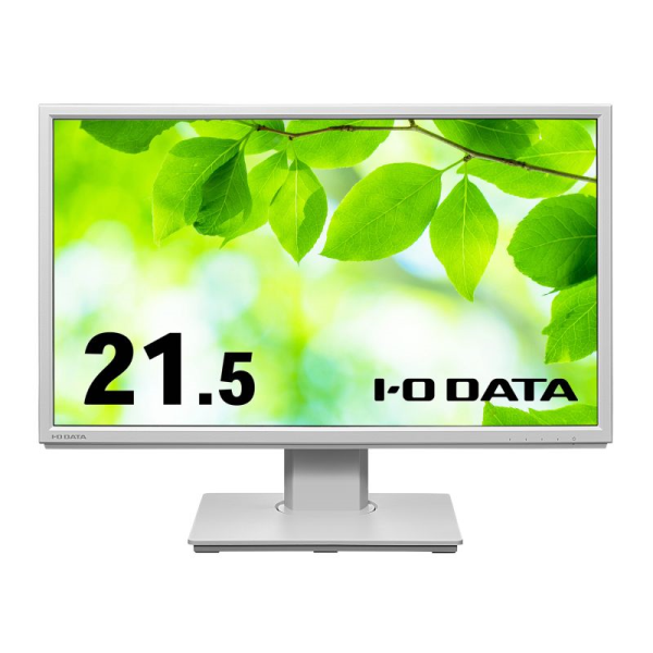I-O DATA 液晶ディスプレイ 21.5型/1920×1080/アナログRGB、HDMI、DisplayPort/ホワイト/スピーカーあり/5年保証 LCD-DF221EDW-F: