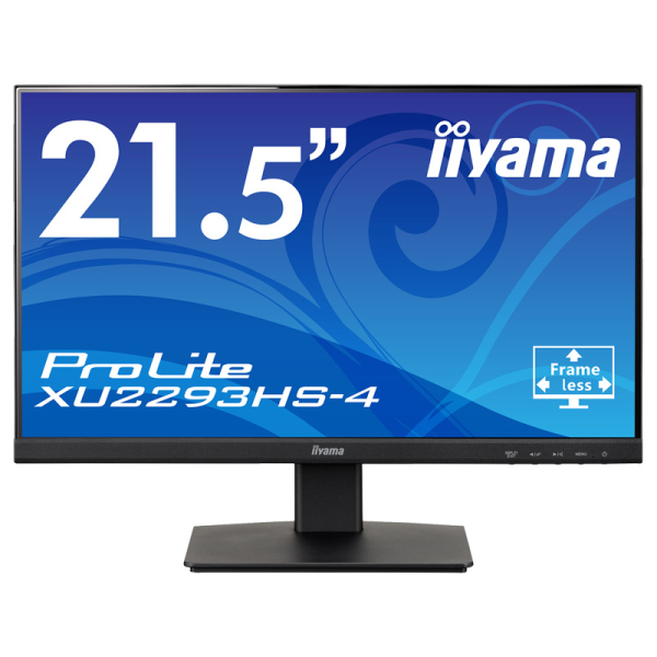 iiyama 液晶ディスプレイ 21.5型/1920×1080/D-SUB、HDMI、DisplayPort/ブラック/スピーカ：あり/フルHD/IPS方式 XU2293HS-B4: