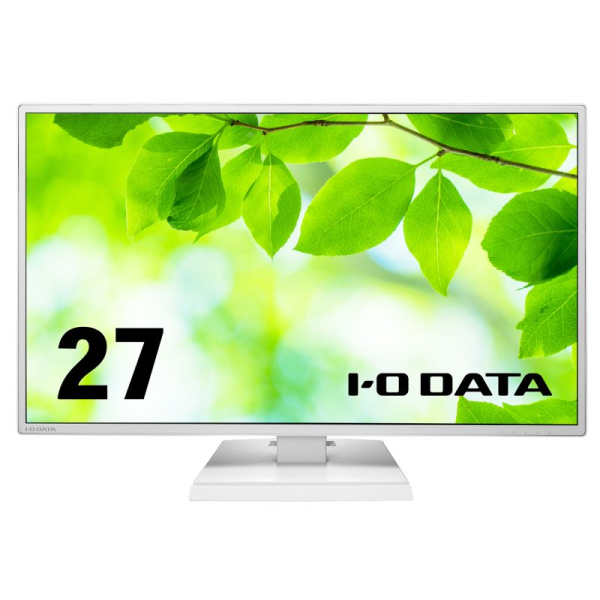 I-O DATA ワイド液晶ディスプレイ 27型/1920×1080/アナログRGB、HDMI/ホワイト/スピーカー：あり/5年保証 LCD-AH271EDW-B: