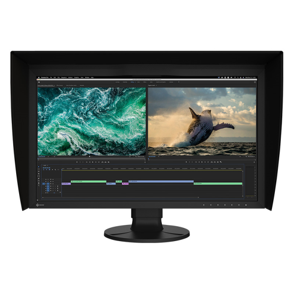 EIZO 液晶ディスプレイ 27型/2560×1440/HDMI、DisplayPort、USB Type-C/ブラック/スピーカー：なし CG2700S-BK: