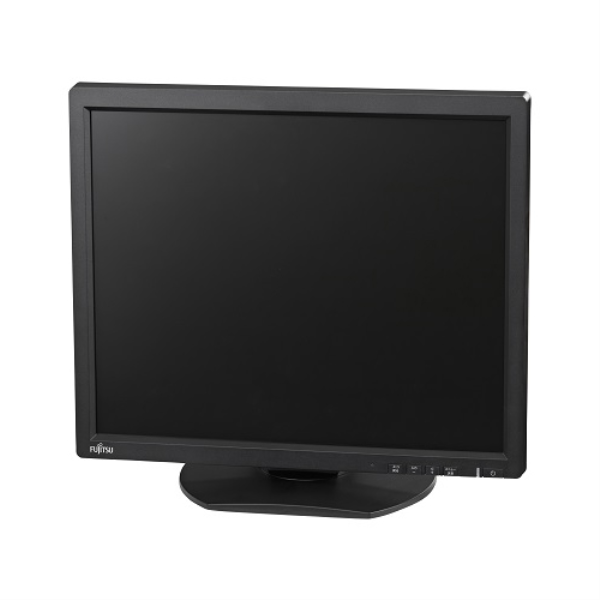 FUJITSU 液晶ディスプレイ 17型/1280×1024/DisplayPort、HDMI、D-Sub/サテンブラック/スピーカー/1年保証 VL-E17-9D: