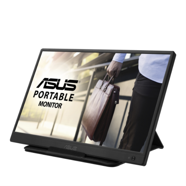 ASUS TeK 液晶ディスプレイ 15.6型/1366×768/USB マイクロB/ダークグレー/スピーカー：なし MB165B: