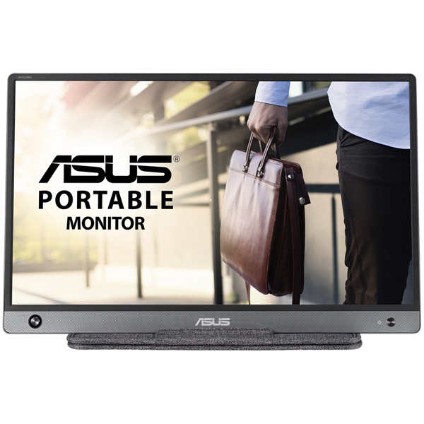 ASUS TeK 液晶ディスプレイ 15.6型/1920×1080/Micro HDMI、USB Type-C/ダークグレー/スピーカー：あり MB16AH: