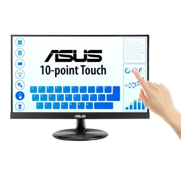 ASUS TeK 21.5型ワイド 10点マルチタッチ液晶ディスプレイ(1920×1080/IPS/グレア/フリッカーフリー技術搭載) VT229H: