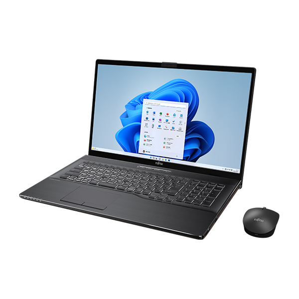 FUJITSU LIFEBOOK NH77/H1 LITBK(AMD Ryzen7 7730U/8GB/SSD512GB/DVDスーパーマルチ/W11H/Of H&B/17.3型) FMVN77H1B: