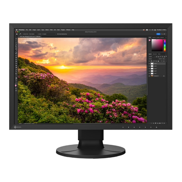 EIZO 液晶ディスプレイ 24.1型/1920×1200/USB Type-C、HDMI、DisplayPort/BK/スピーカー無 CS2400S-BK: