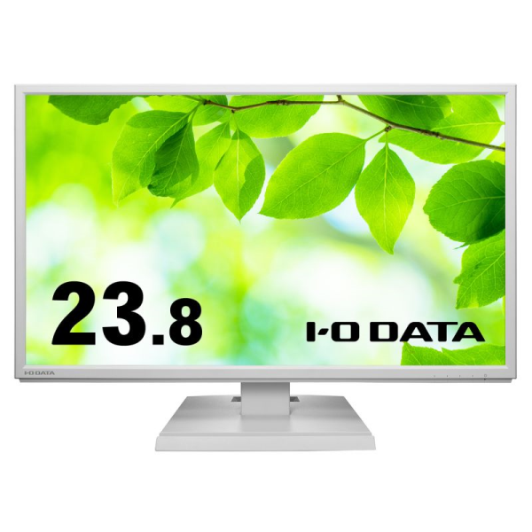 I-O DATA ワイド液晶ディスプレイ 23.8型/1920×1080/アナログRGB、HDMI/WH/スピーカー有/「5年保証」/抗菌モデル LCD-AH241EDW-B-AG: