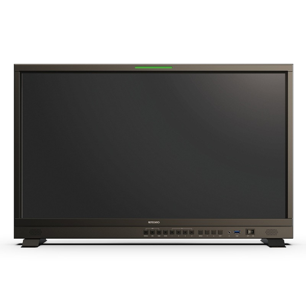 ADTECHNO 12G-SDI対応4K UHDプレビューディスプレイ 28.0型/3840×2160/12G-SDI、3G-SDI、HDMI/BK/スピーカー有 UH2801S: