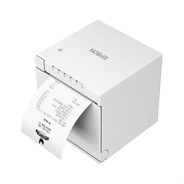 EPSON レシートプリンター/スタンダードモデル/TM-m30III-H/80mm・58mm/USB・有線・無線LAN・Bluetooth/ホワイト TM303H621W: