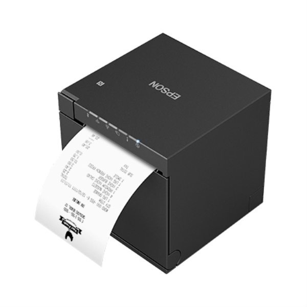 EPSON レシートプリンター/スタンダードモデル/TM-m30III-H/80mm・58mm/USB・有線・無線LAN・Bluetooth/ブラック TM303H622B: