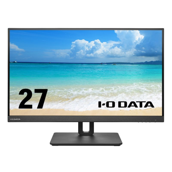 I-O DATA ワイド液晶ディスプレイ 27型/3840×2160/HDMI×1、DisplayPort×1、USB Type-C×1/BK/スピーカー有 LCD-CU271AB-FX: