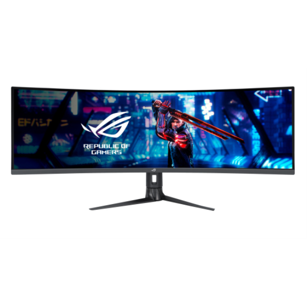 【別途送料有り】 ASUS TeK 【法人限定】液晶ディスプレイ49型/5120×1440/DisplayPort1.4、HDMI2.0、USB Type-C/BK/スピーカー有 XG49WCR: