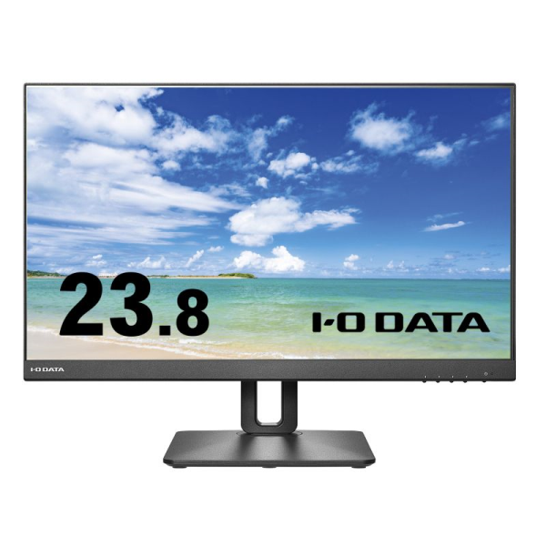I-O DATA ワイド液晶ディスプレイ 23.8型/1920×1080/HDMI、DisplayPort/BK/スピーカー/100Hz対応で残像感軽減/5年保 LCD-D241SD-FX: