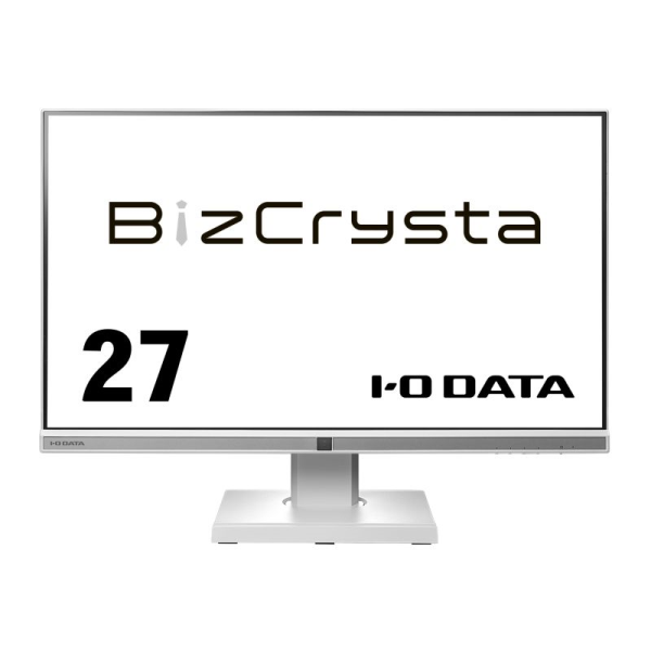 I-O DATA ワイド液晶ディスプレイ 27型/2560×1440/HDMI、DP、USB Type-C/WH/スピーカー/5年保証 LCD-BCQ271DW-F:
