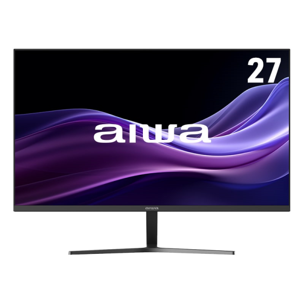 aiwa aiwa display S27 27inch QHD液晶モニター 27型/2560×1440/HDMI、DisplayPort/ブラック/スピーカー JA3-DSP2701: