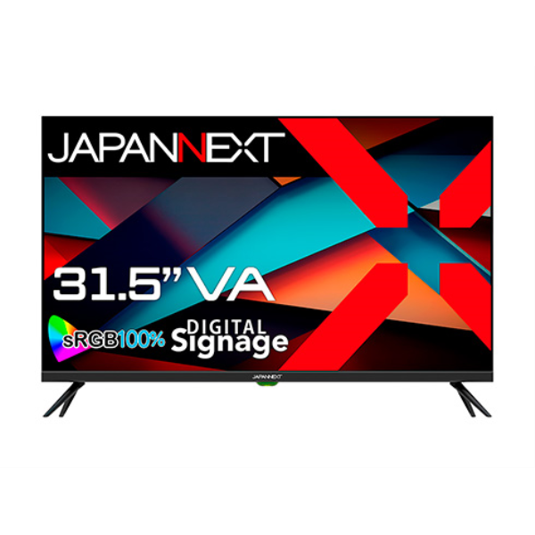 JAPANNEXT 液晶ディスプレイ 32型/1366×768/HDMI×2、USB×2/ブラック/スピーカー有/1年保証 JN-SV322HD: