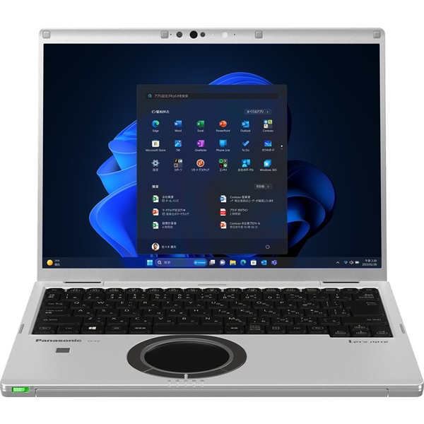 Panasonic Let’s note FV5店頭(Core Ultra 5 125U/16GB/512GB/W11P/OFHB/14.0型/QHD/ブラック＆シルバー) CF-FV5EDMCR: