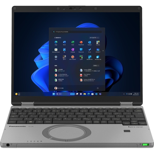 Panasonic Let’s note SR4 店頭(Core i5-1335U/16GB/512GB/W11P/OFHB2021/12.4型/FHD+/カームグレイ) CF-SR4EDMCR: