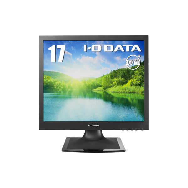 I-O DATA 液晶ディスプレイ 17型/1280×1024/アナログRGB、DVI-D（HDCP対応）/ブラック/スピーカー：あり LCD-AD173SESB-AG: