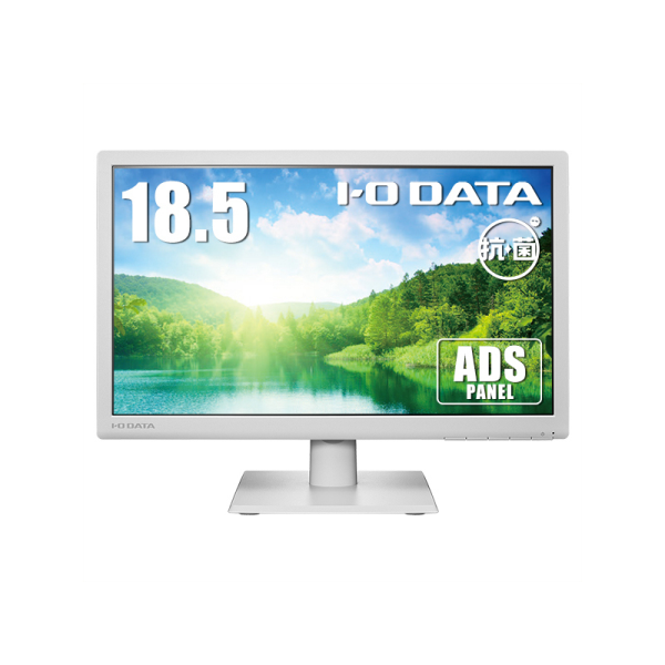 I-O DATA ワイド液晶ディスプレイ 18.5型/1366×768/アナログRGB、HDMI/ホワイト/スピーカー：あり LCD-AH191EDW-AG: